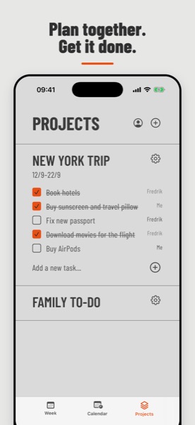 Shared projects